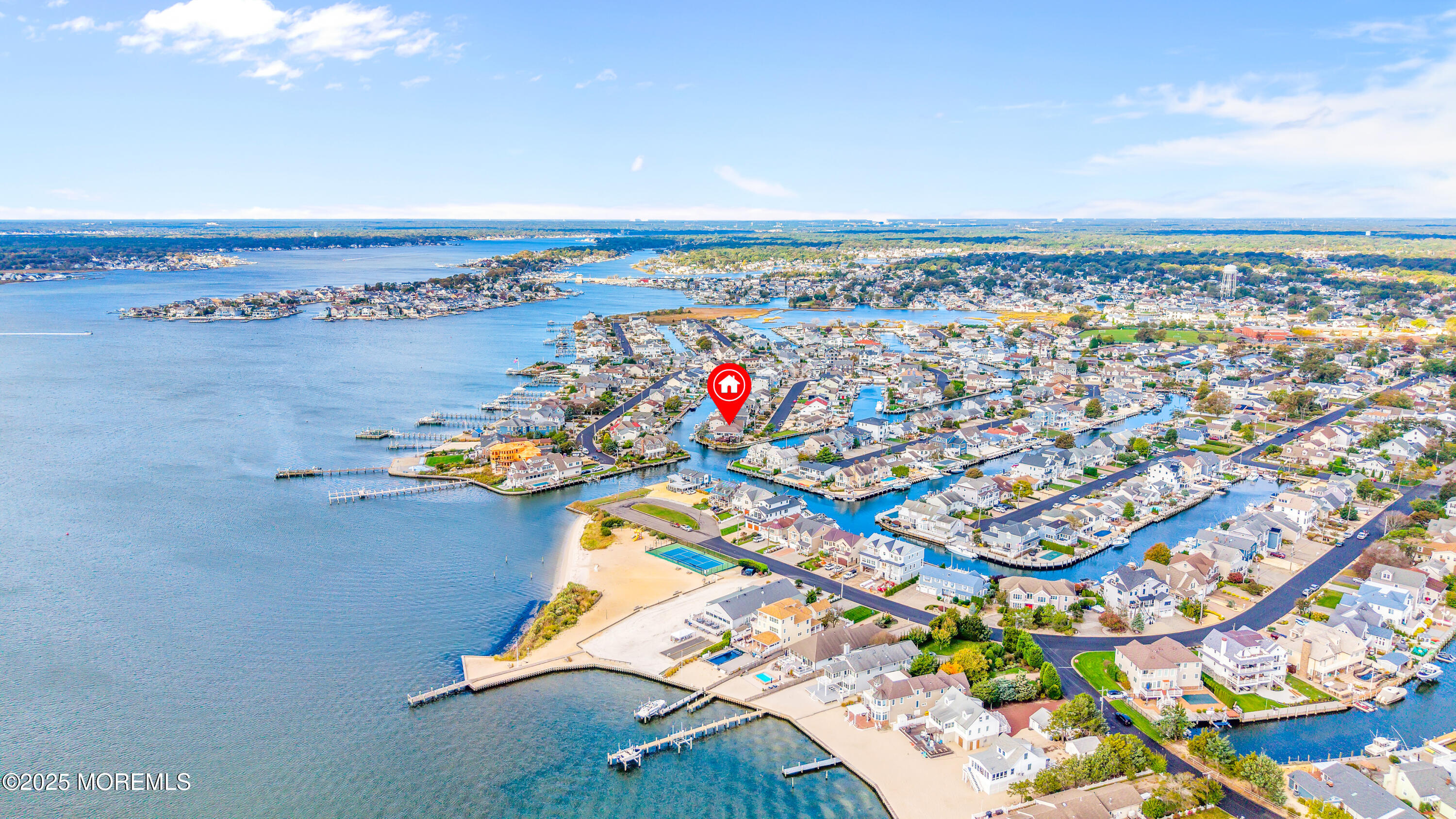 1700 Rue Mirador Point Pleasant, NJ 08742 - Photo 32 of 64 an aerial view of residential houses with outdoor space and swimming pool