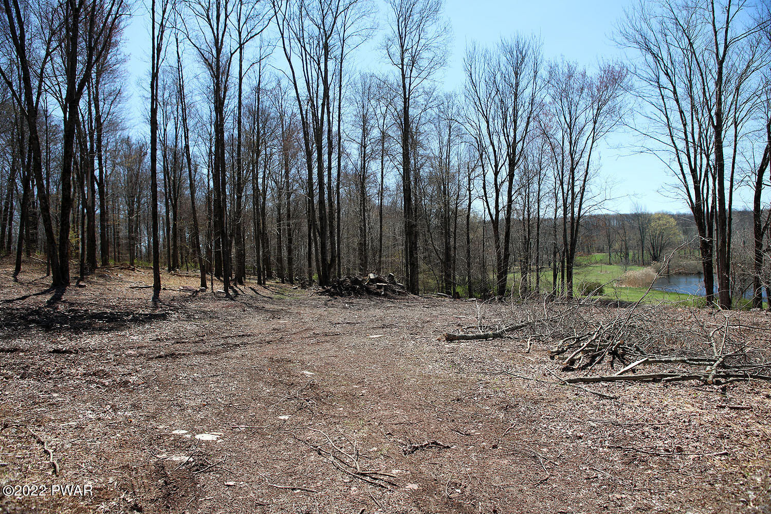 222 Valley Ridge Road Honesdale, PA 18431 - Photo 18 of 23 Cleared homesite