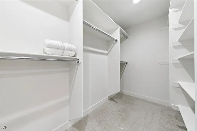 a view of walk in closet