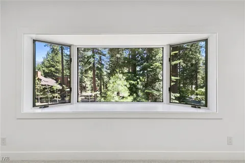 a view of a window in a room