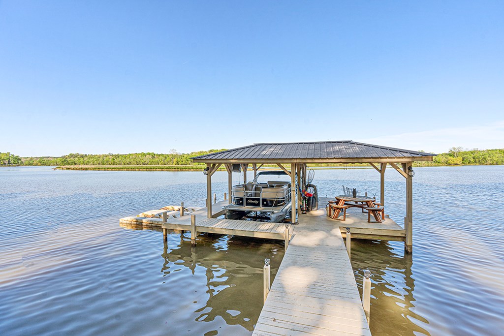 425 Terrapin Pointe Road Hodges, SC 29653 - Photo 24 of 33 Covered Dock/Boat Lift