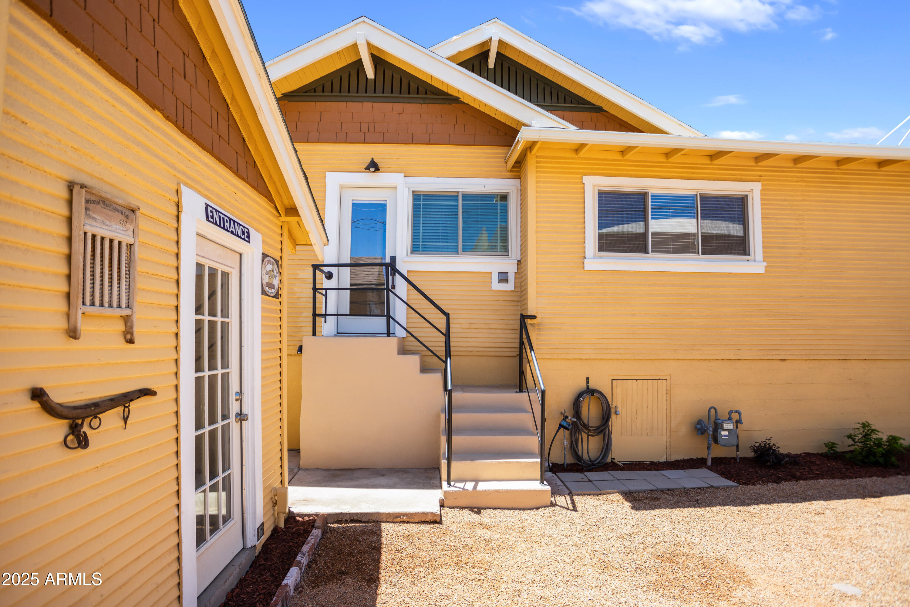 400 Powell Street Bisbee, AZ 85603 - Photo 26 of 57 a front view of a house with stairs