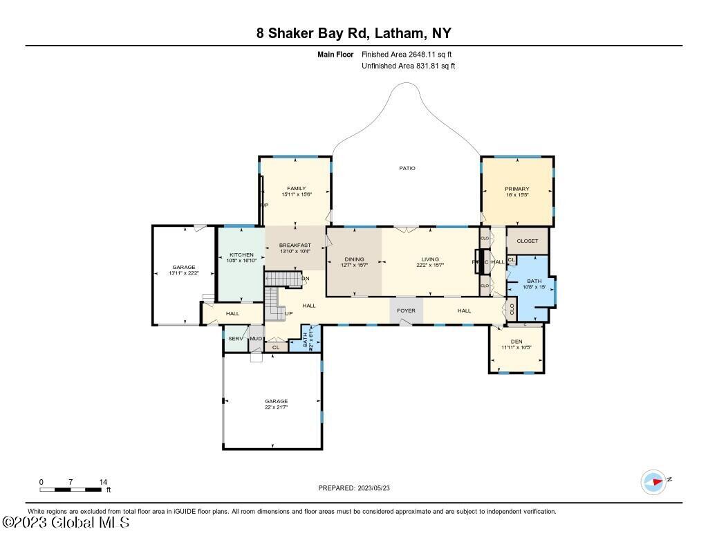 8 Shaker Bay Road Colonie, NY 12110 - Photo 33 of 34 Floor Plan - Main Floor