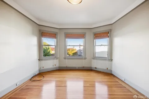 wooden floor in an empty room