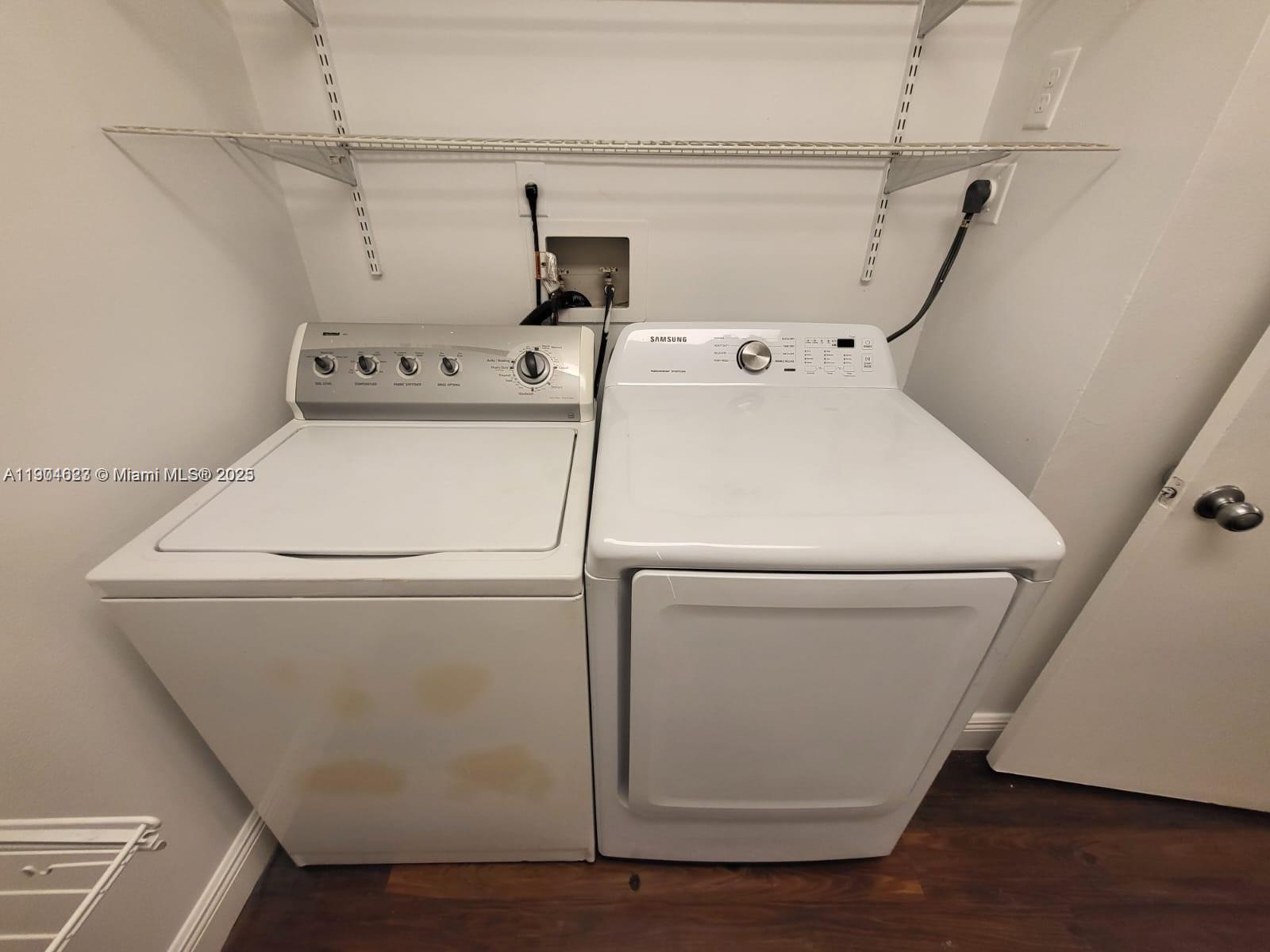 5654 Rock Island Road, Unit 222 Tamarac, FL 33319 - Photo 20 of 21 a utility room with dryer and washer