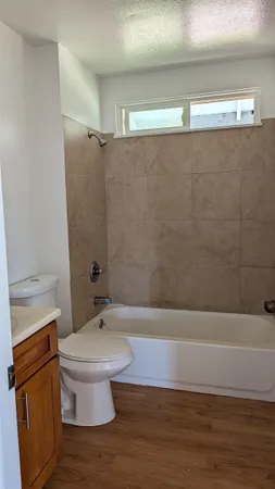 a utility room with washer and dryer