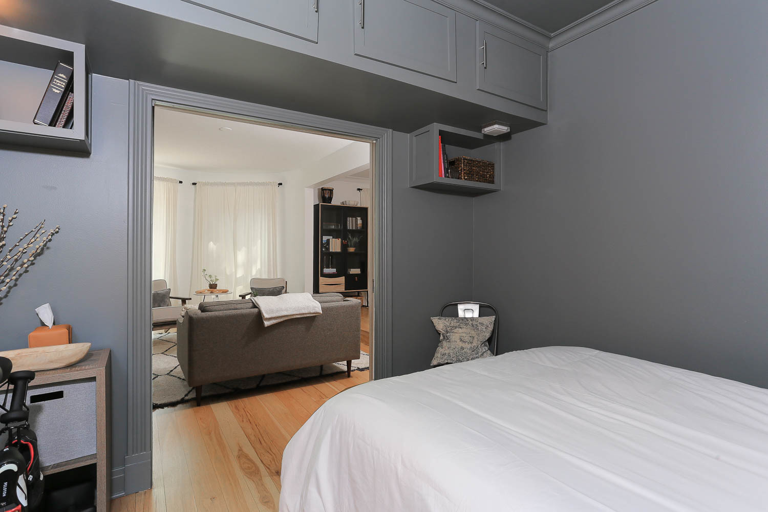 2026 North Howe Street, Unit 1 Chicago, IL 60614 - Photo 20 of 40 a bedroom with bed and window