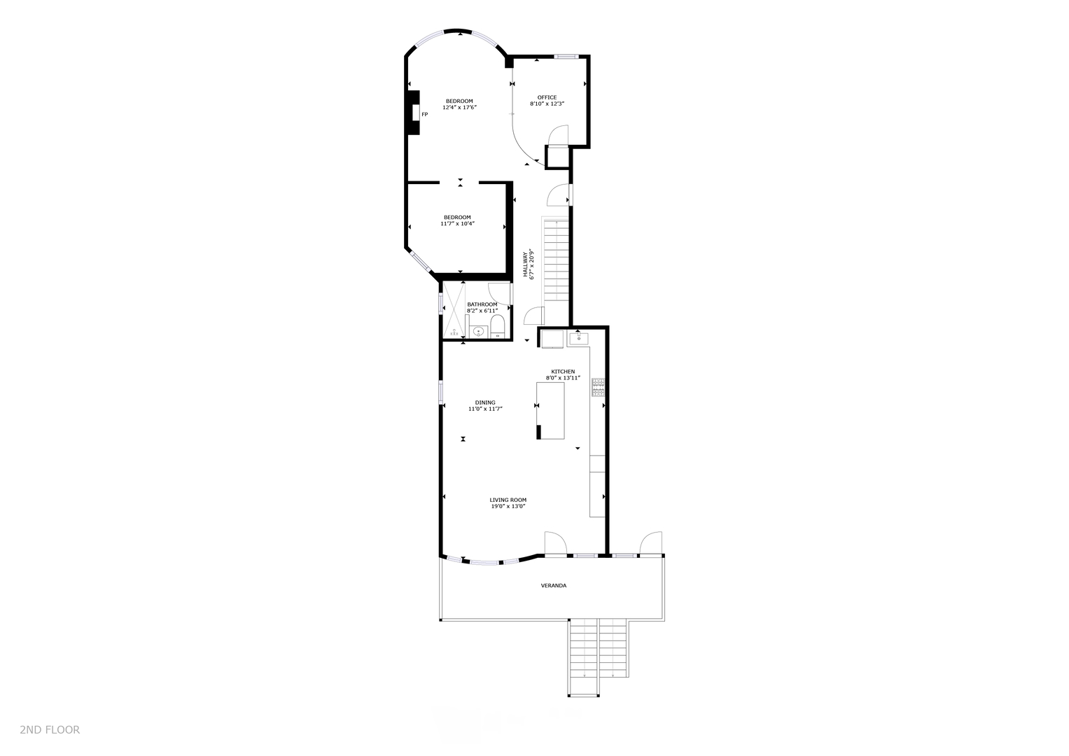 2026 North Howe Street, Unit 1 Chicago, IL 60614 - Photo 40 of 40 a picture of floor plan