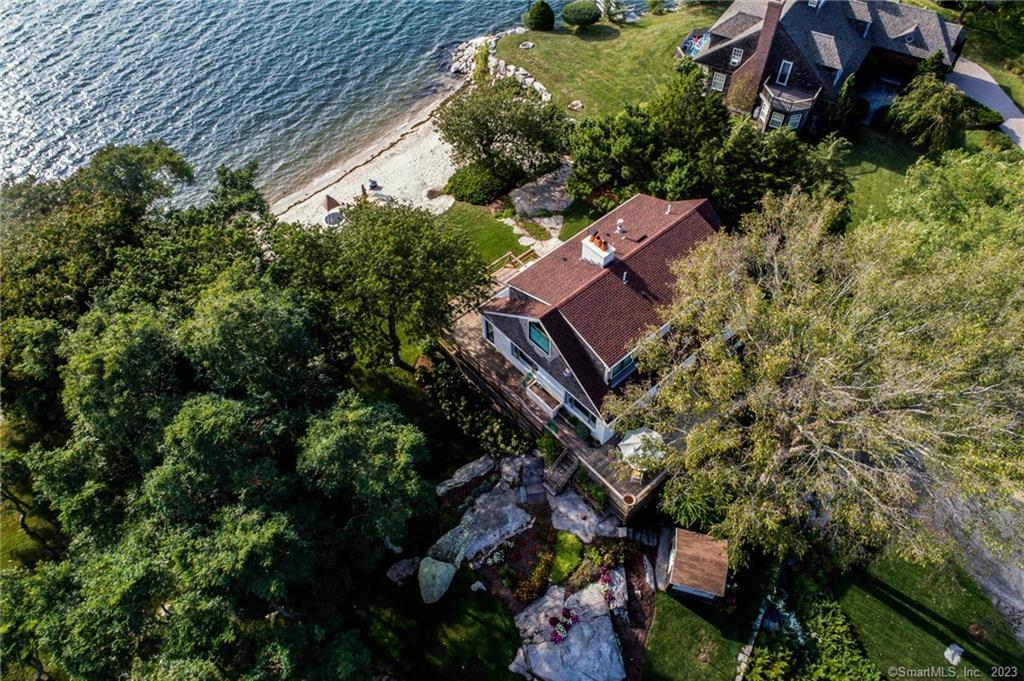 10 Morgan Point Groton, CT 06340 - Photo 28 of 40 an aerial view of a house with a yard
