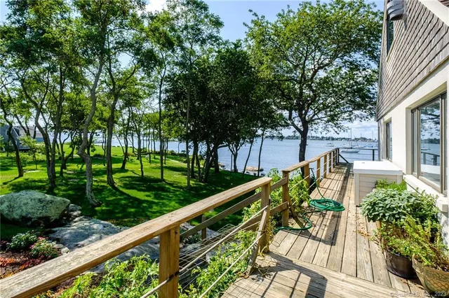 a city view from a balcony