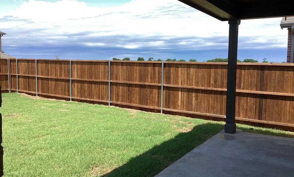 3308 Red Hl Road Celina, TX 75009 - Photo 2 of 14 Covered Patio and Backyard Construction Progress