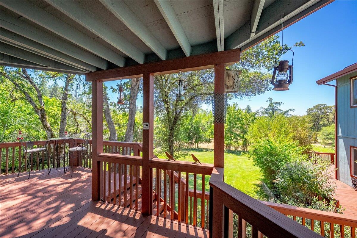 10947 East Lime Kiln Road Grass Valley, CA 95949 - Photo 53 of 94 Wrap around deck
