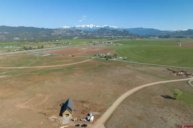 a view of a lake with a mountain