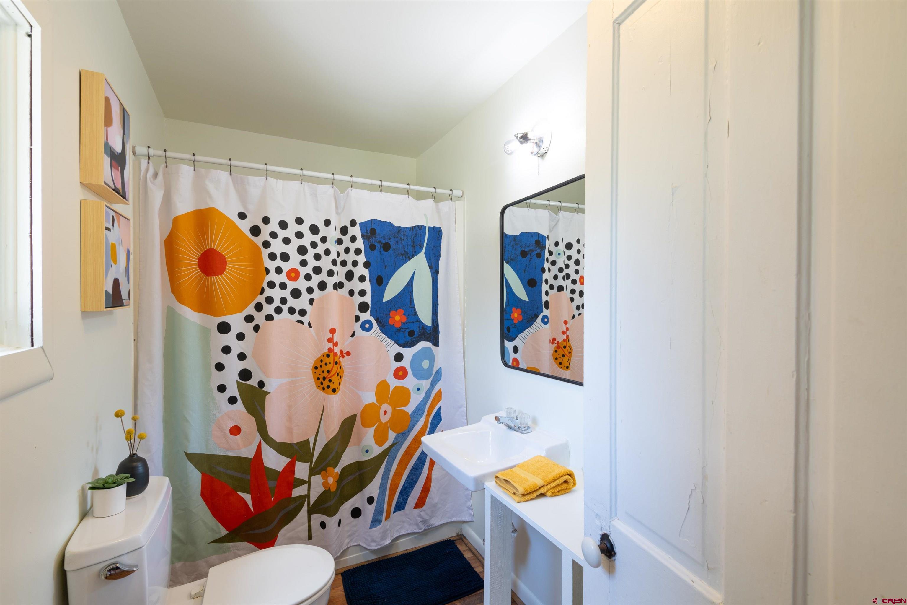 322 Maroon Avenue Crested Butte, CO 81224 - Photo 12 of 24 a bathroom with a toilet and a sink