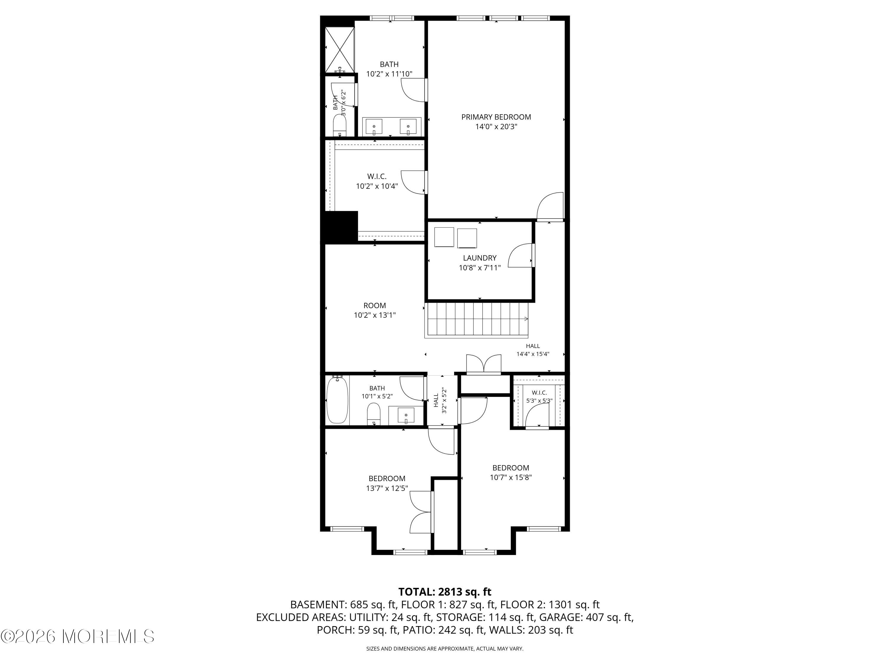 3003 Quail Rdg Boulevard Farmingdale, NJ 07727 - Photo 39 of 40 Floor plan second level