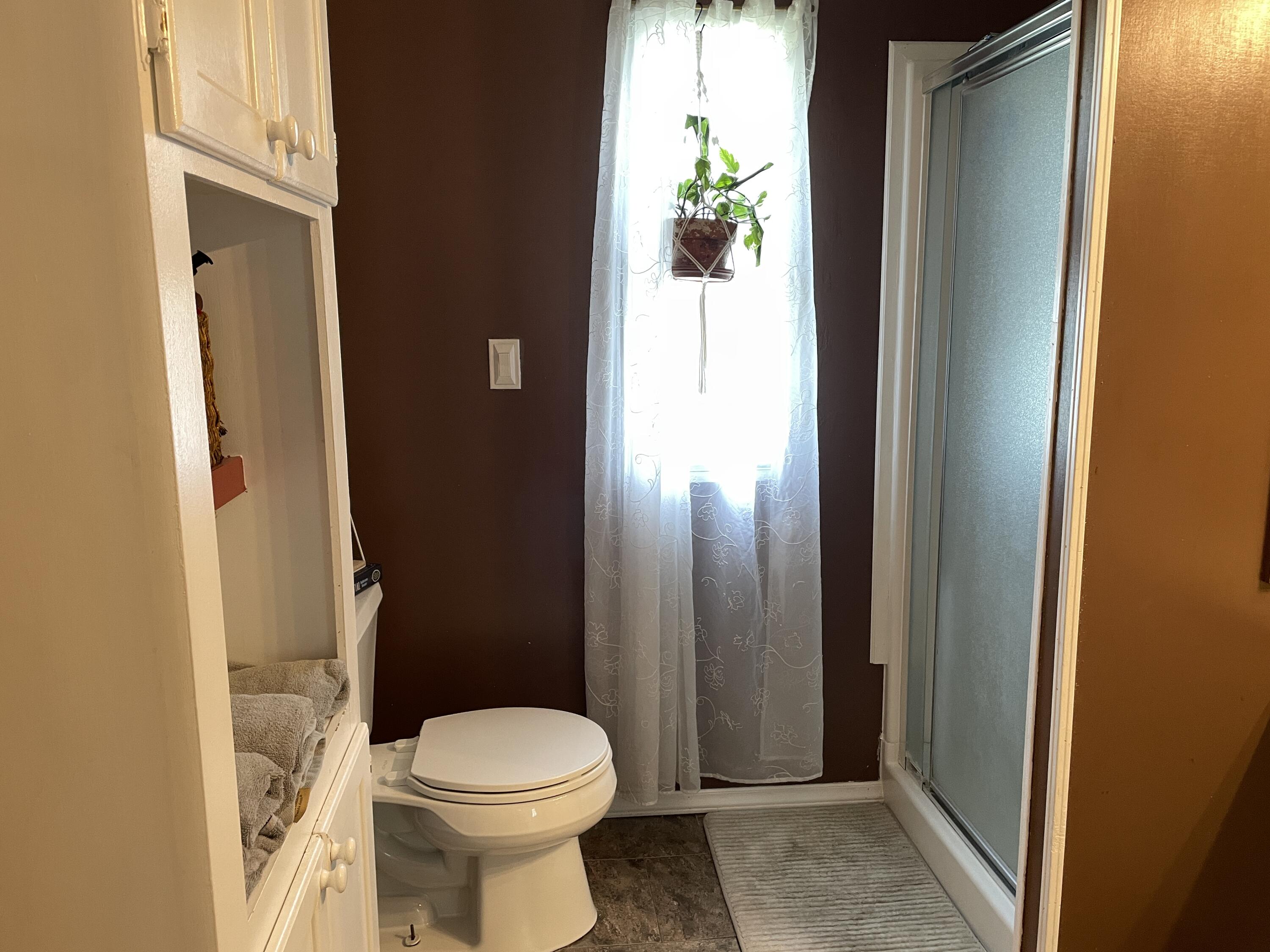 2166 Healing Springs Road Blackville, SC 29817 - Photo 18 of 43 a bathroom with a toilet and a shower