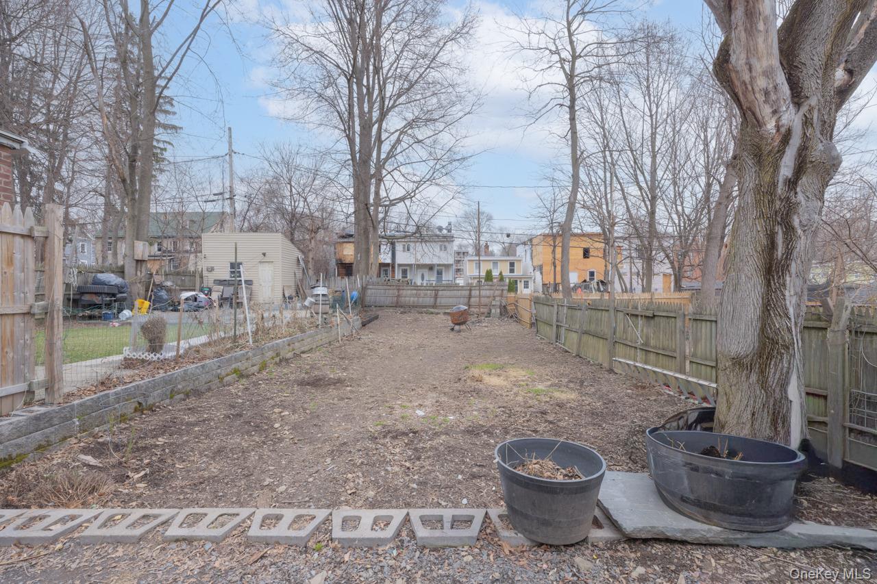 280 1st Street Newburgh, NY 12550 - Photo 23 of 24 a view of a backyard of the house