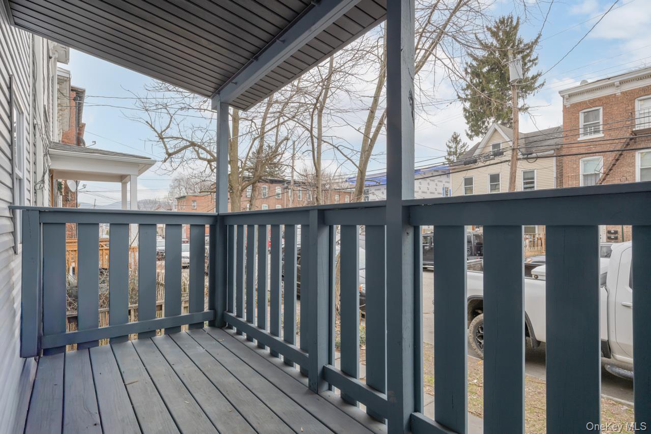 280 1st Street Newburgh, NY 12550 - Photo 4 of 24 a view of wooden balcony with wooden floor