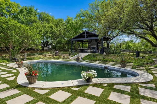 a view of outdoor space and yard