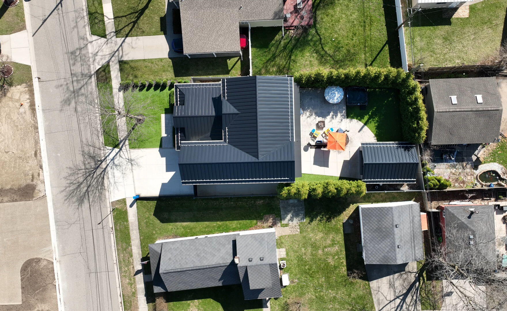 523 Renshaw Street Rochester, MI 48307 - Photo 20 of 28 20 aeriel