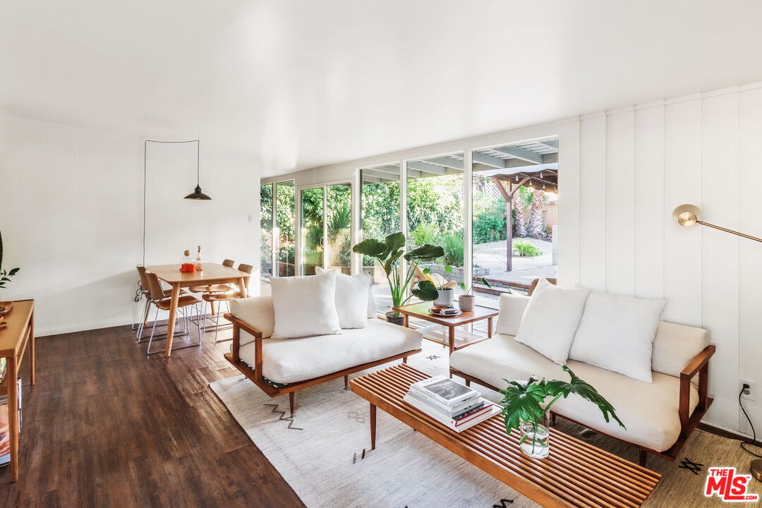 7606 Valmont Street Tujunga, CA 91042 - Photo 3 of 24 a living room with furniture and a large window