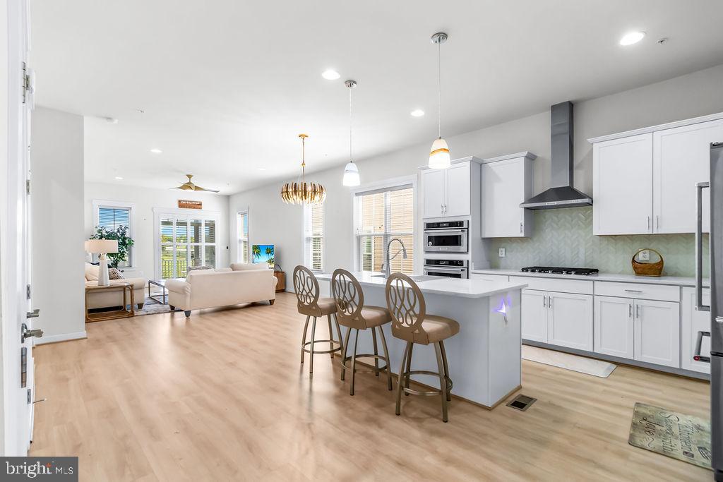 2806 Water Strider Way Odenton, MD 21113 - Photo 6 of 63 Gourmet kitchen woth double oven & gas cooktop