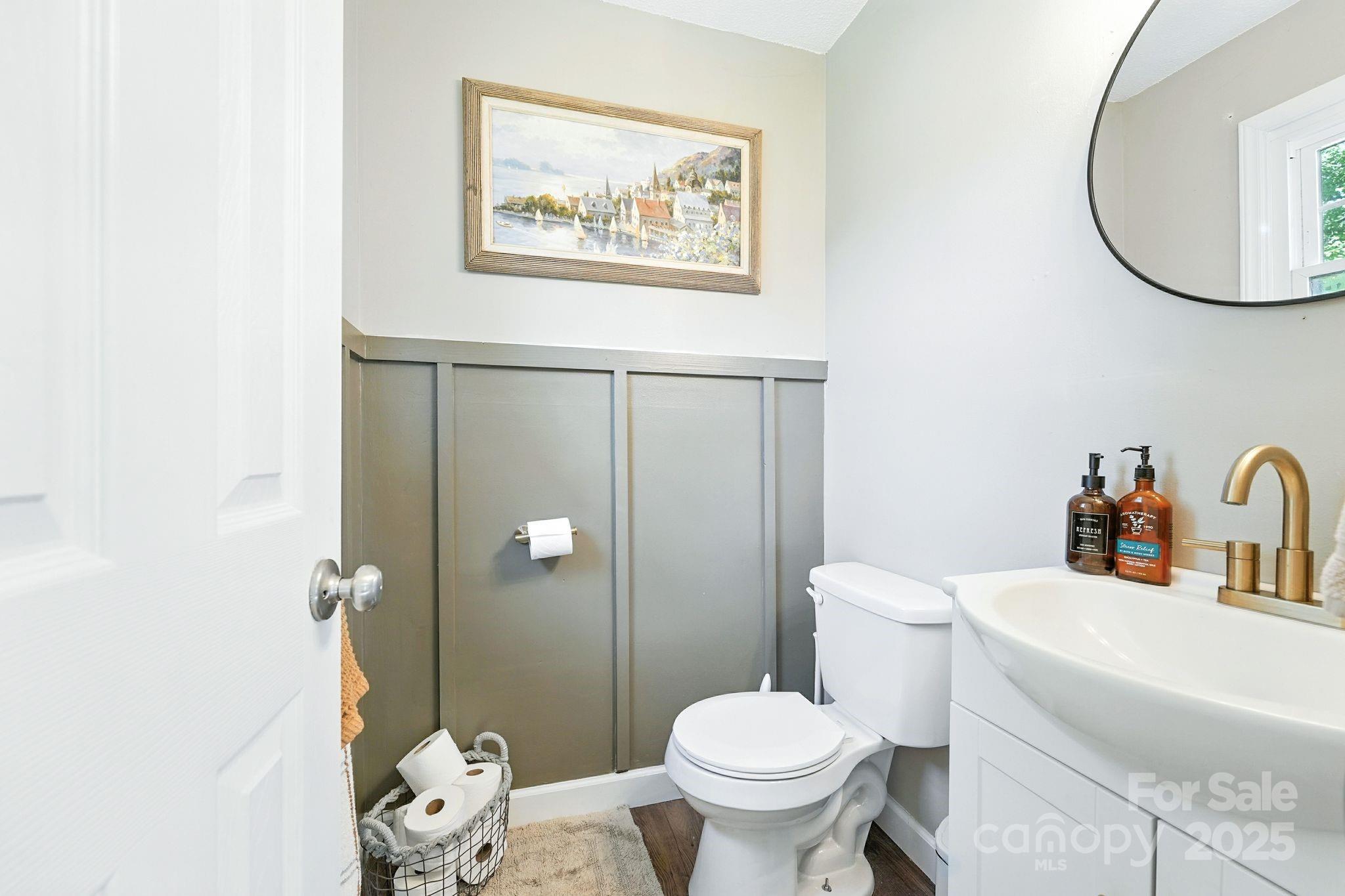 131 Sheffield Road Mocksville, NC 27028 - Photo 14 of 21 a bathroom with a toilet sink and shower