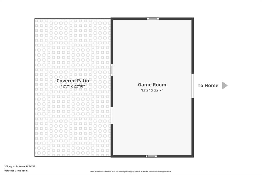 373 Ingred Street Waco, TX 76705 - Photo 38 of 39 a picture of a floor plan
