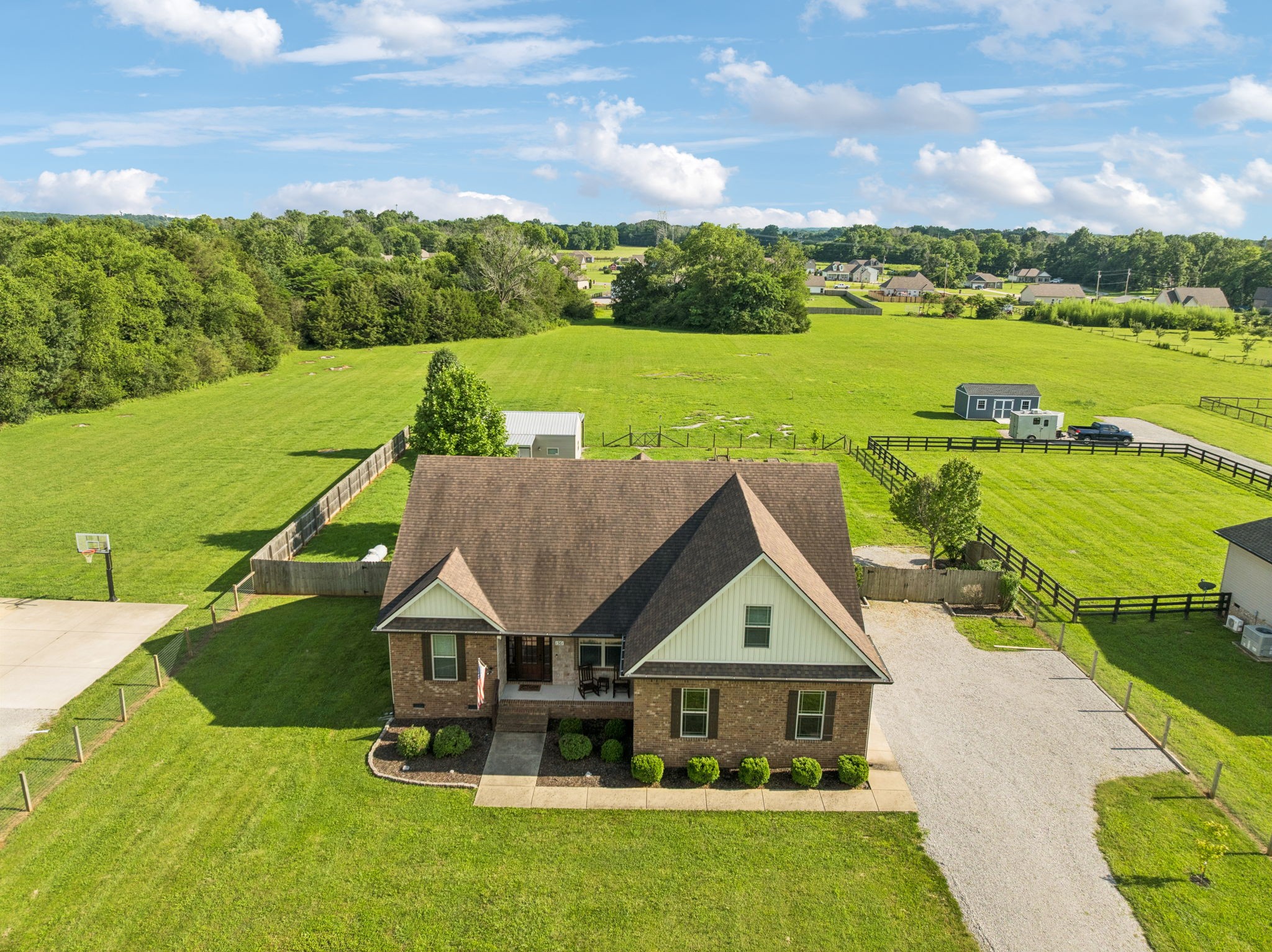 1361 Neil Road Chapel Hill, TN 37034 - Photo 1 of 24 a aerial view of a house with big yard