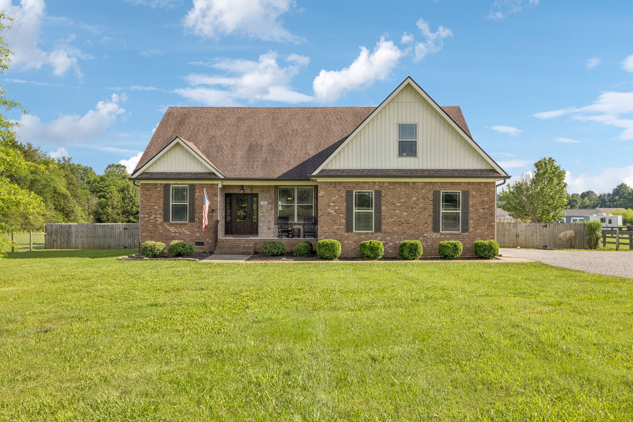 1361 Neil Road Chapel Hill, TN 37034 - Photo 2 of 24 a front view of a house with a yard and porch