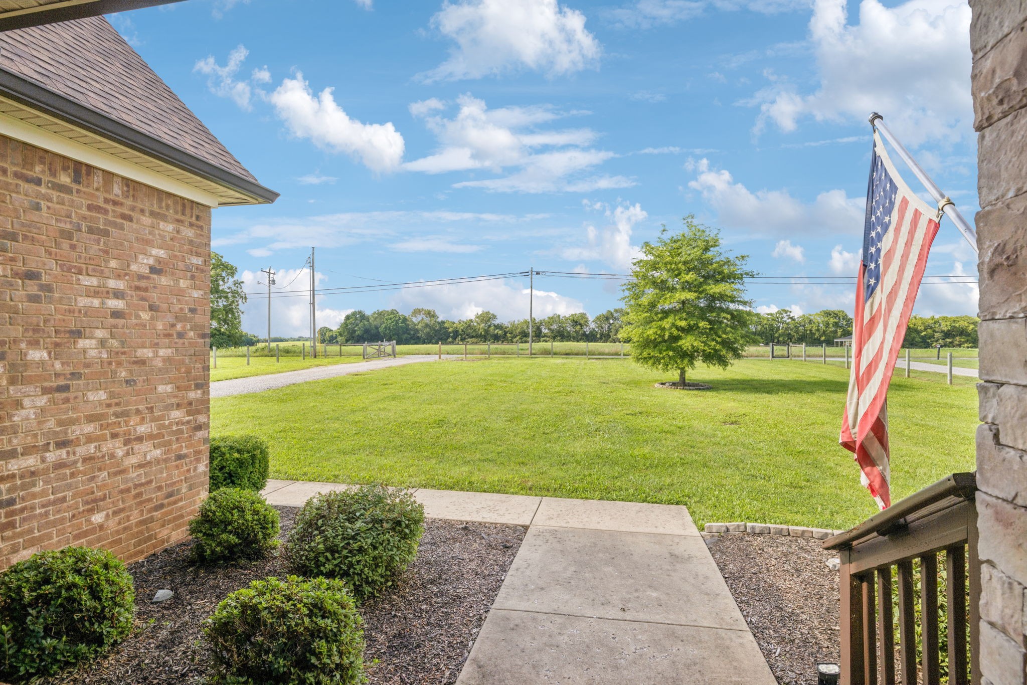 1361 Neil Road Chapel Hill, TN 37034 - Photo 4 of 24 a view of a lake with a big yard