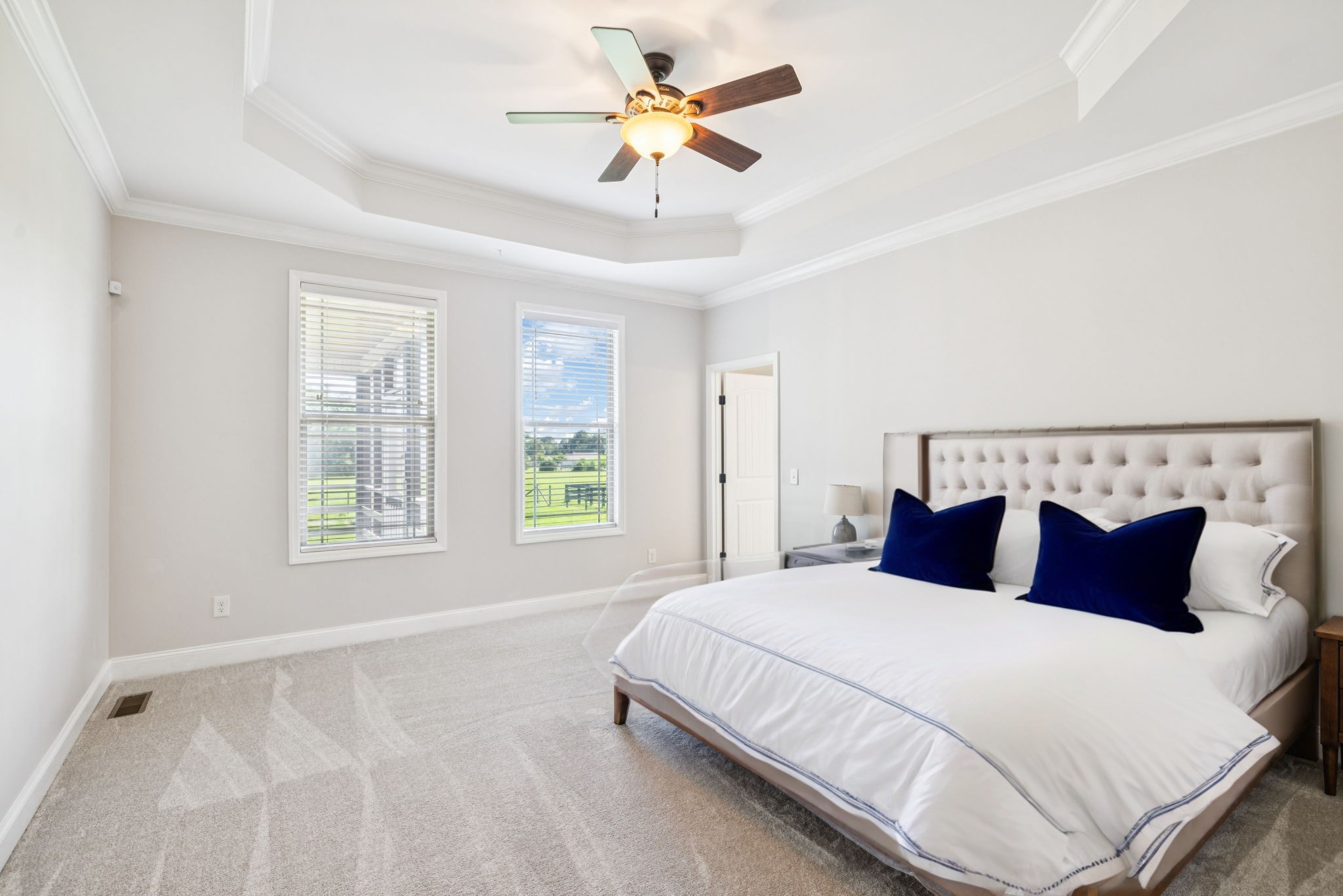 1361 Neil Road Chapel Hill, TN 37034 - Photo 8 of 24 a bedroom with a bed and a ceiling fan