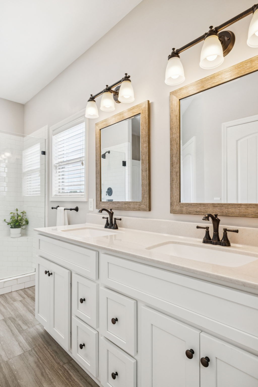 1361 Neil Road Chapel Hill, TN 37034 - Photo 9 of 24 a bathroom with double vanity sinks and a mirror