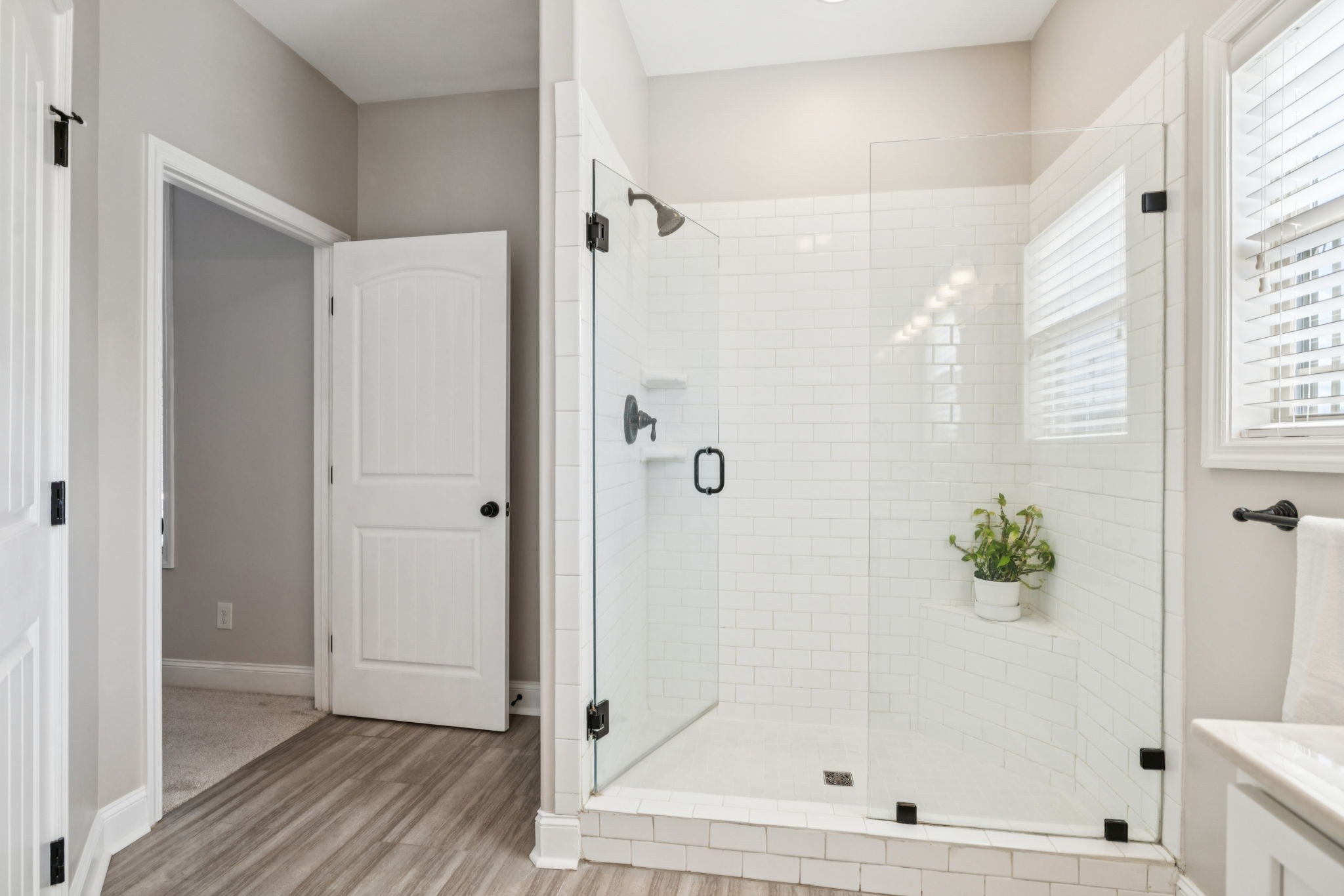 1361 Neil Road Chapel Hill, TN 37034 - Photo 10 of 24 a bathroom with a glass shower door