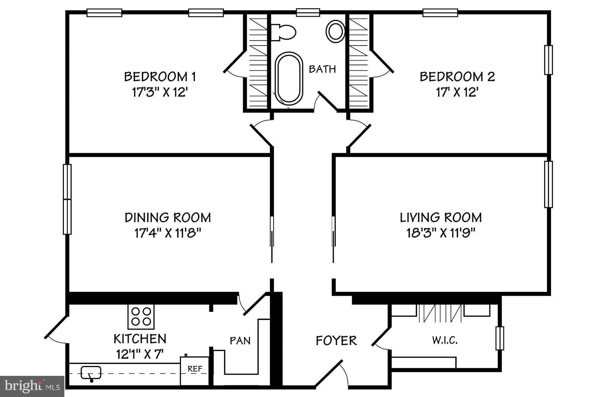 2006 Columbia Road Northwest, Unit 32 Washington, DC 20009 - Photo 19 of 19 Floorplans