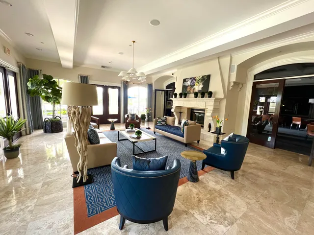 a view of a potted flower in the corridor