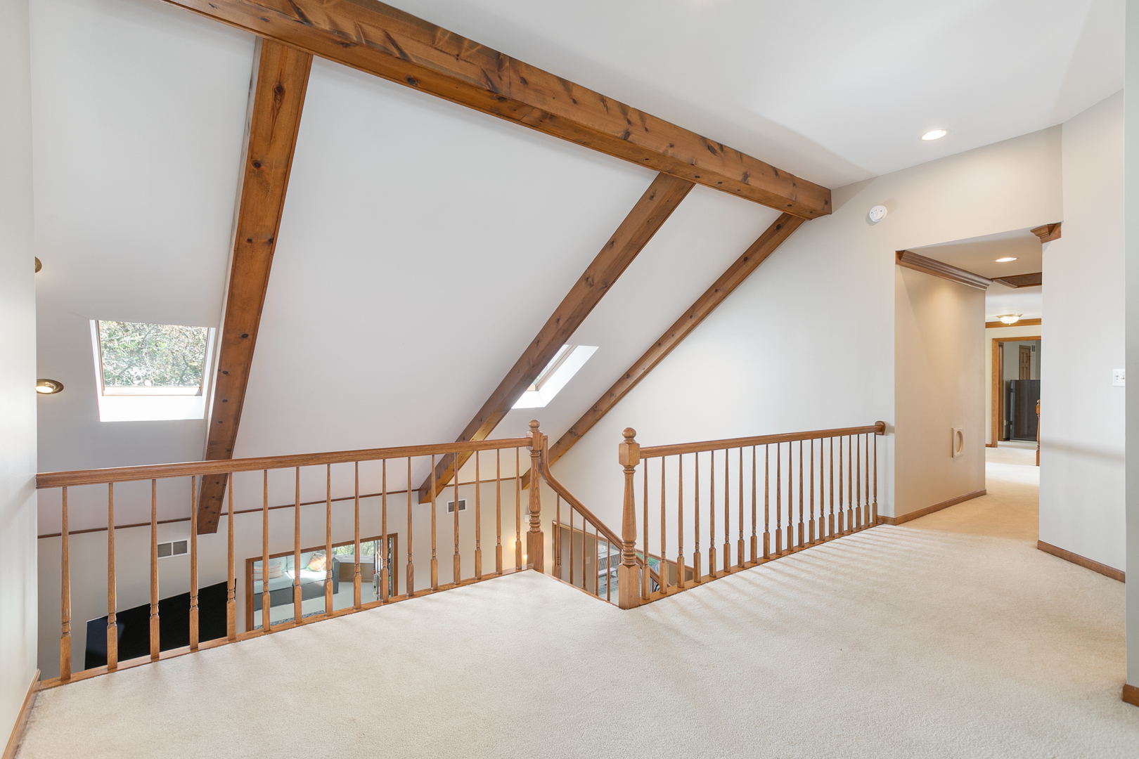 23W250 Hampton Circle Naperville, IL 60540 - Photo 25 of 42 a view of staircase with railing and a rug