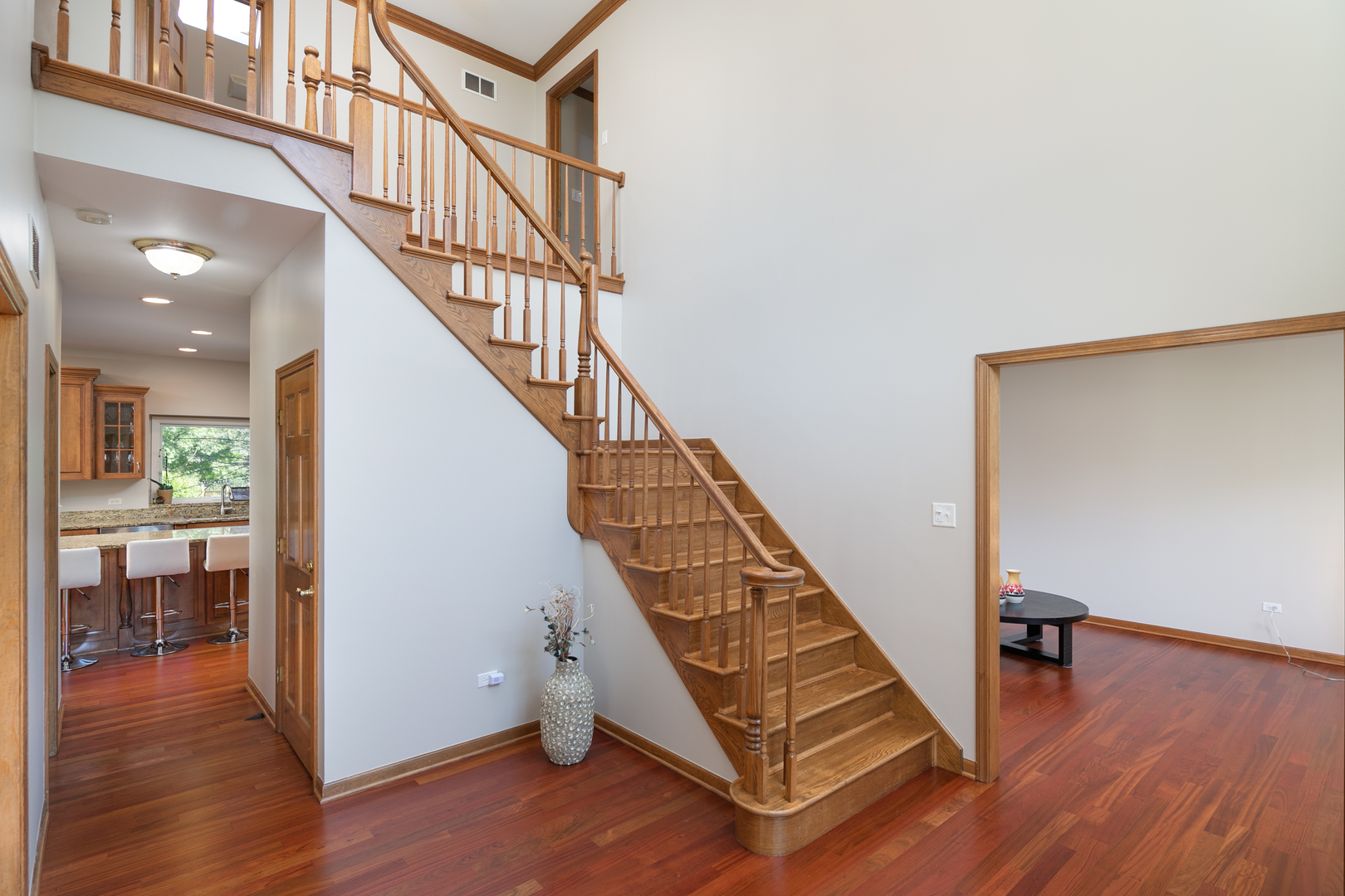 23W250 Hampton Circle Naperville, IL 60540 - Photo 7 of 42 a view of entryway and hall with wooden floor