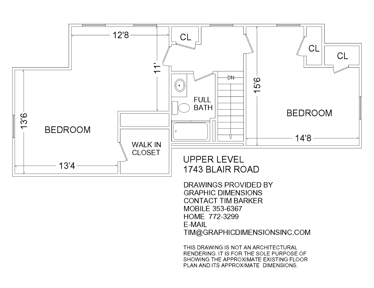 1743 Blair Road Southwest Roanoke, VA 24015 - Photo 32 of 33 1743 BLAIR ROAD FLOOR PLANS_2
