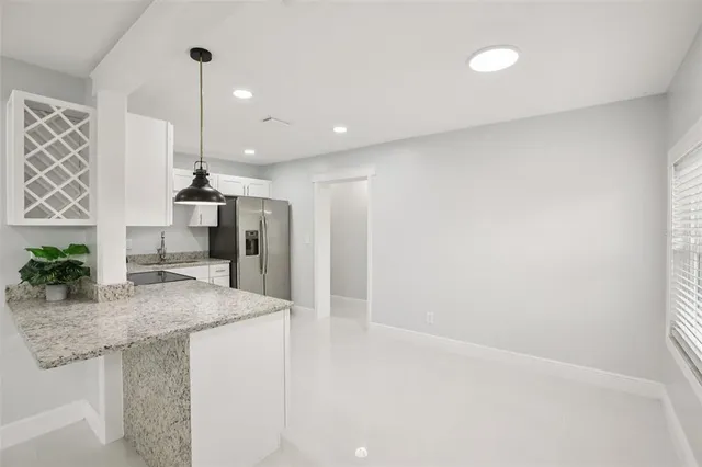 a view of empty room