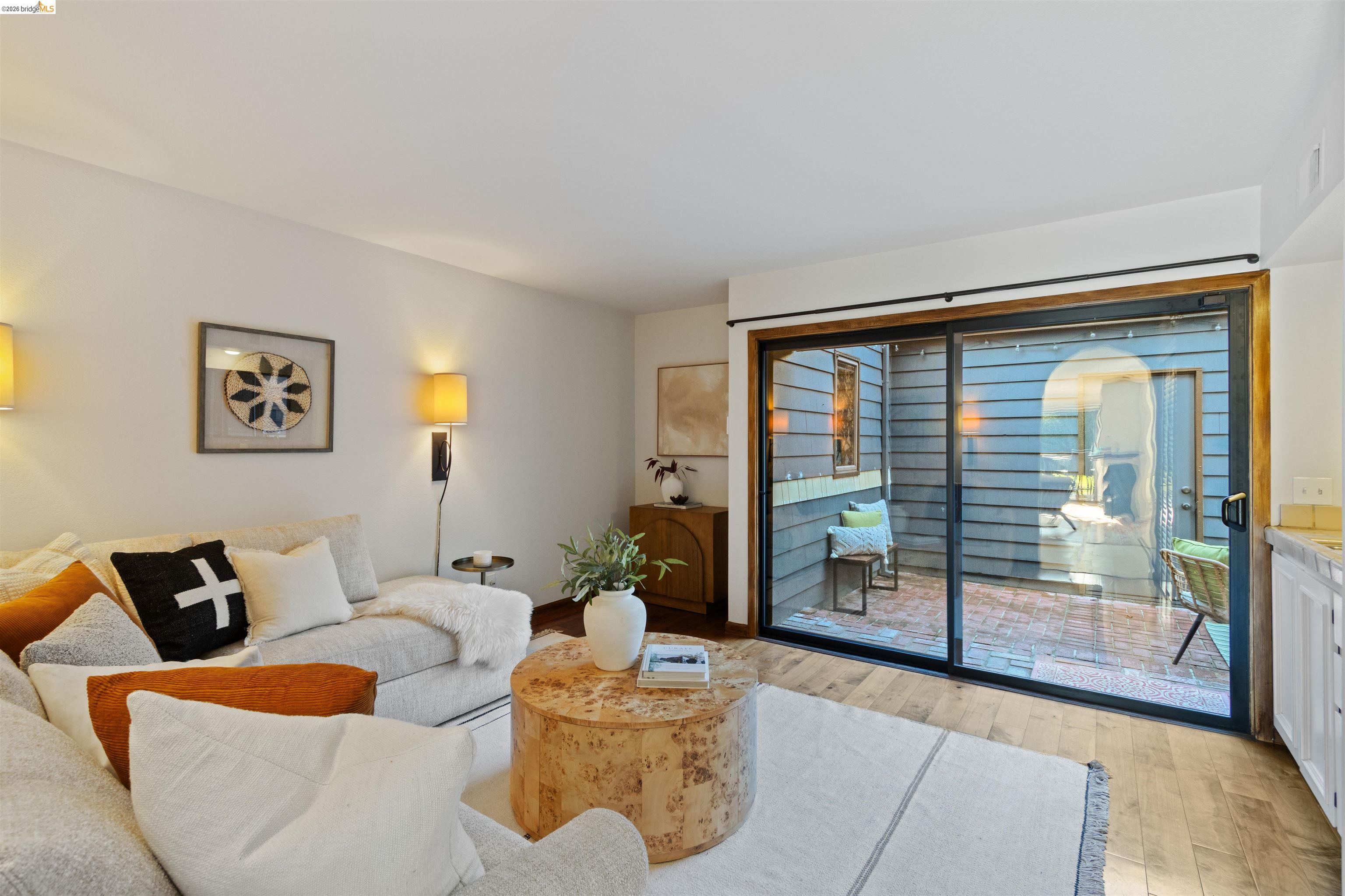 548 Queen's Road Alameda, CA 94501 - Photo 18 of 42 Living area featuring light wood-type flooring