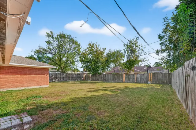 a swimming pool with an outdoor space