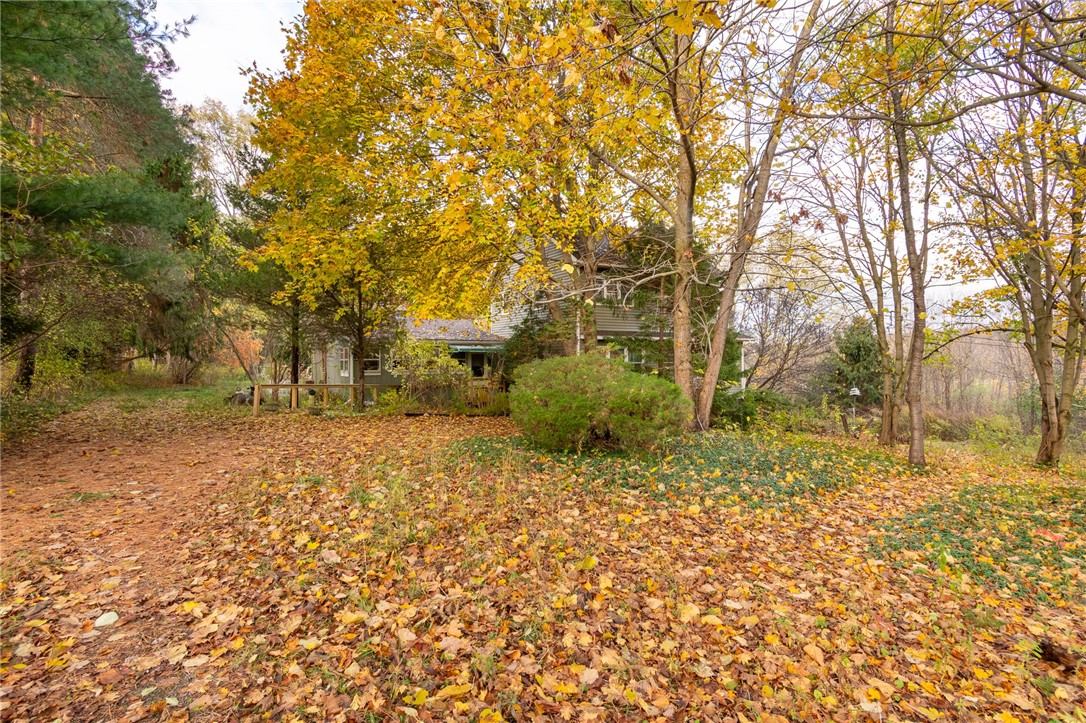 3335 Gildersleeve Road Marion, NY 14505 - Photo 3 of 11 The driveway winds around back to the attached gar