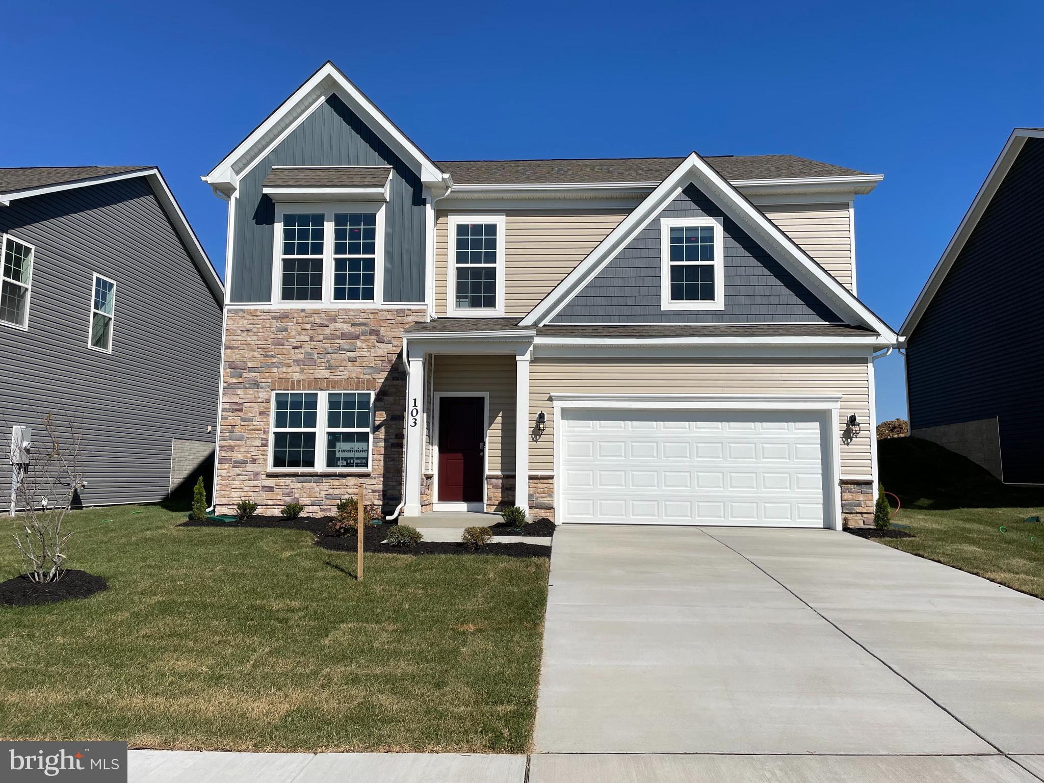 103 Fulham Way Stephens City, VA 22655 - Photo 1 of 15 a front view of a house with a yard