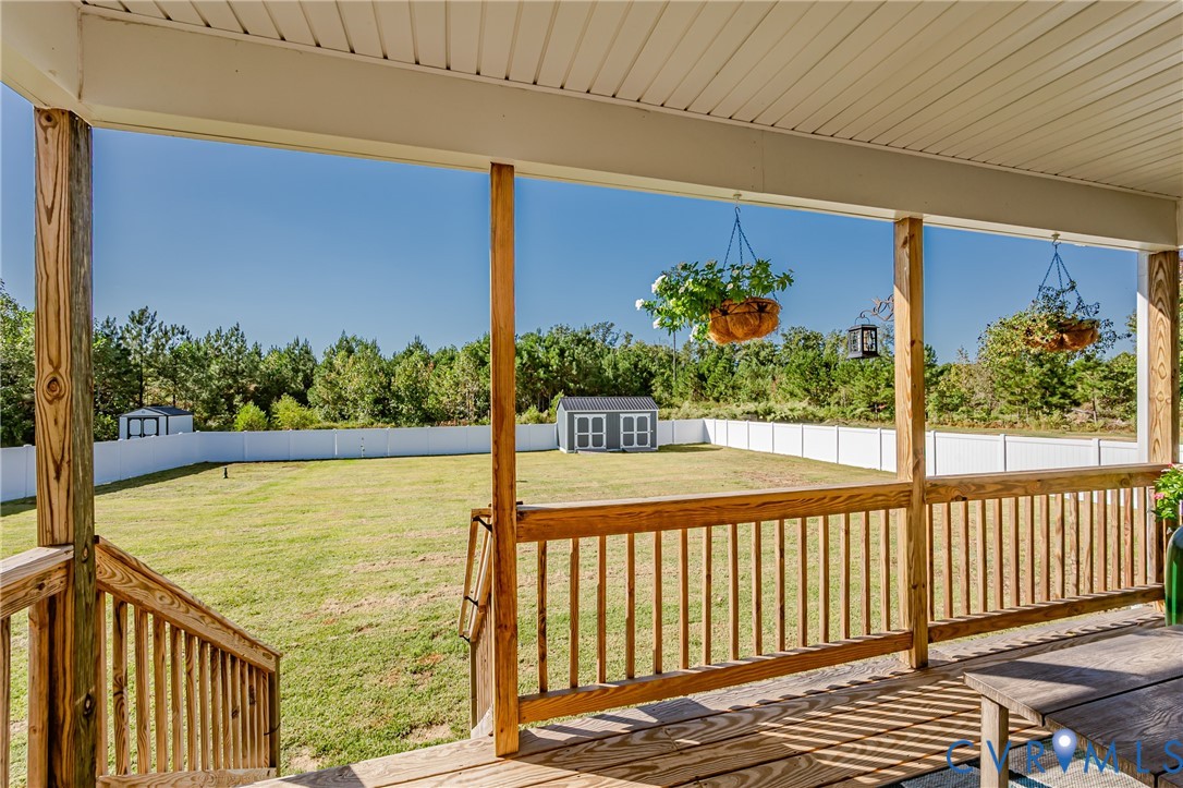 8518 Vaughan Road Petersburg, VA 23805 - Photo 23 of 45 Rear covered deck