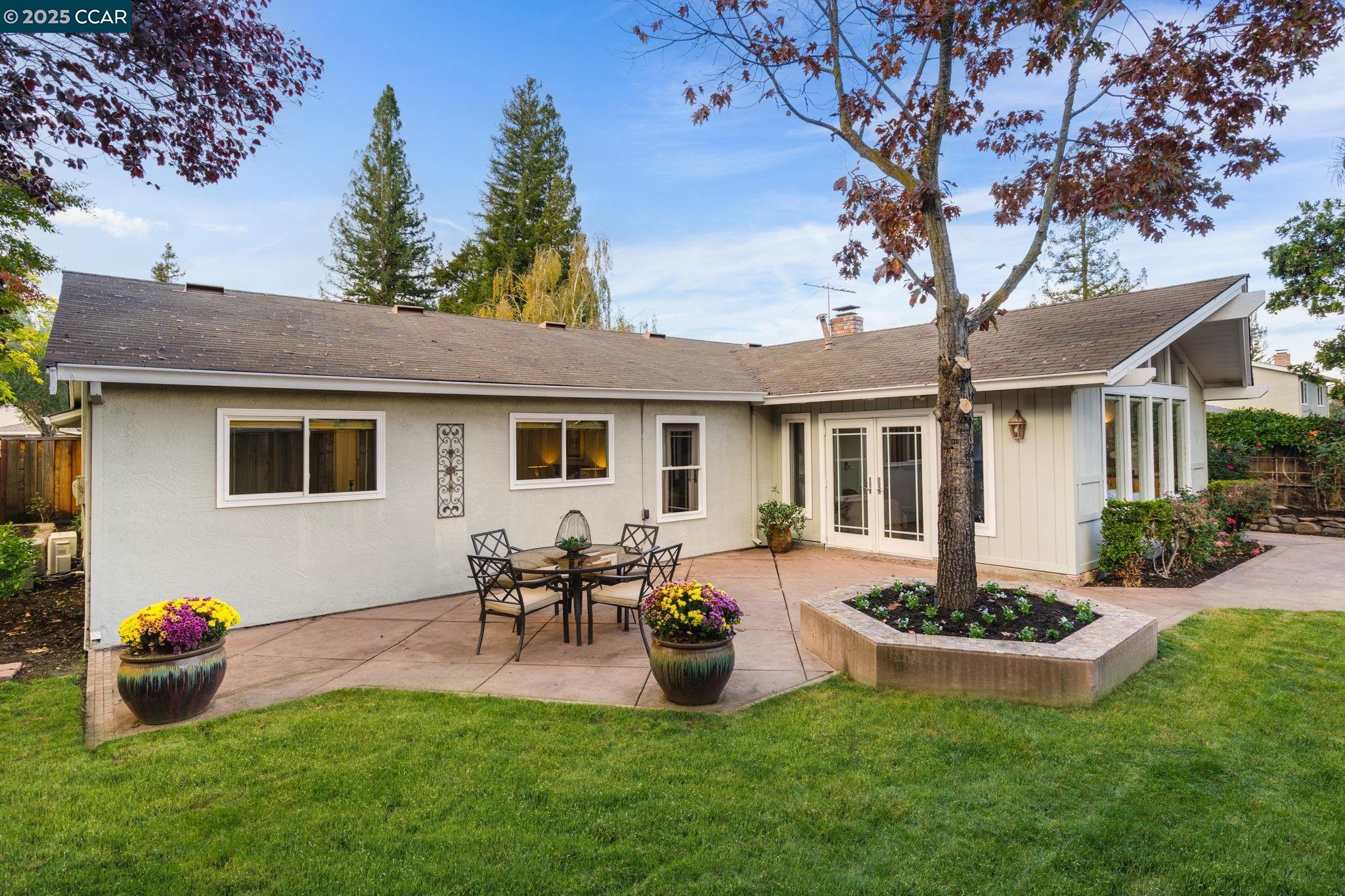 2828 Aptos Way San Ramon, CA 94583 - Photo 28 of 38 a view of a house with backyard and sitting area