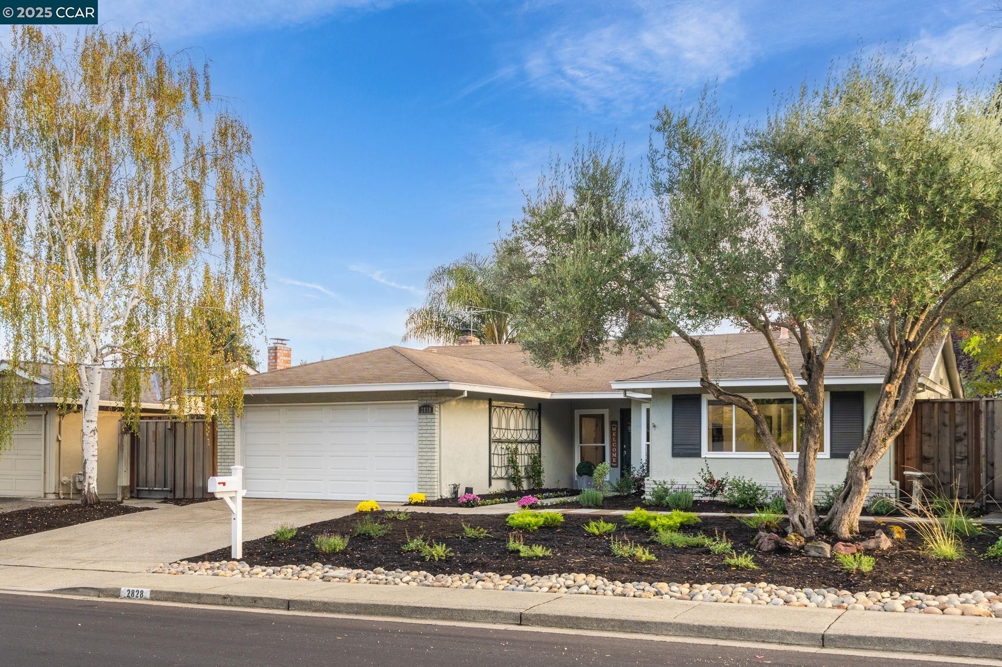 2828 Aptos Way San Ramon, CA 94583 - Photo 3 of 38 a front view of a house with garden