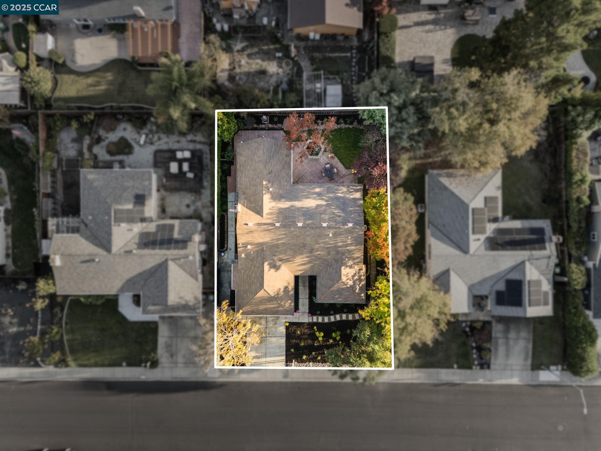 2828 Aptos Way San Ramon, CA 94583 - Photo 33 of 38 an aerial view of multiple house