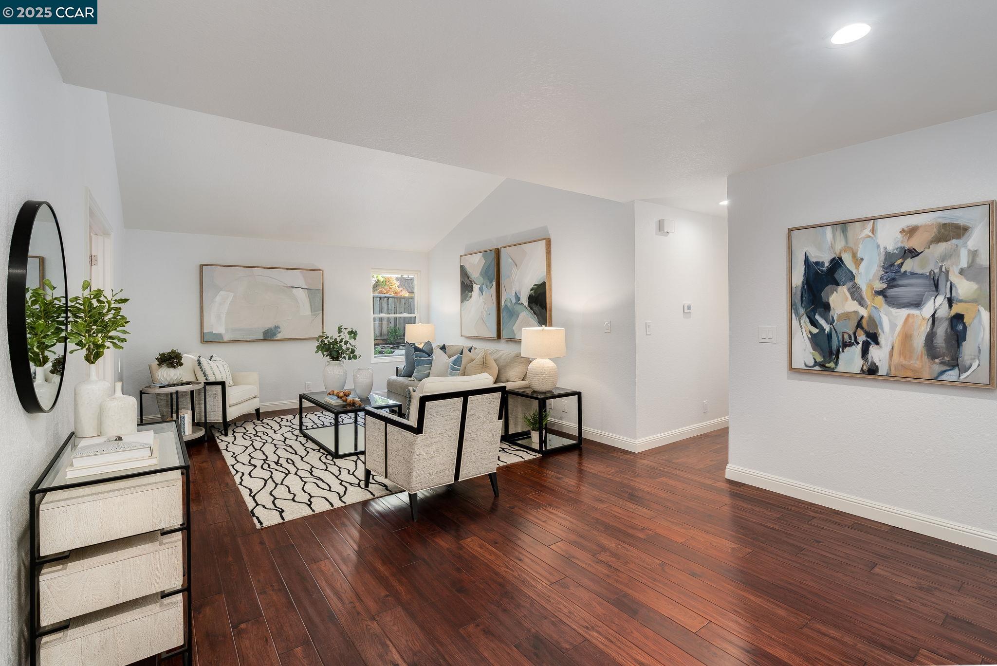 2828 Aptos Way San Ramon, CA 94583 - Photo 8 of 38 a living room with furniture and wooden floor