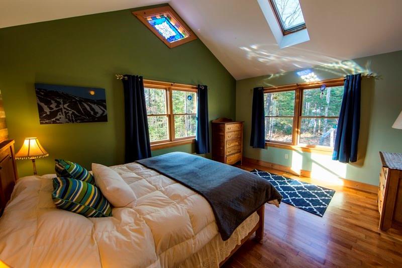 176 Baker Road Bethel, ME 04217 - Photo 13 of 29 Master bedroom with vaulted ceiling...